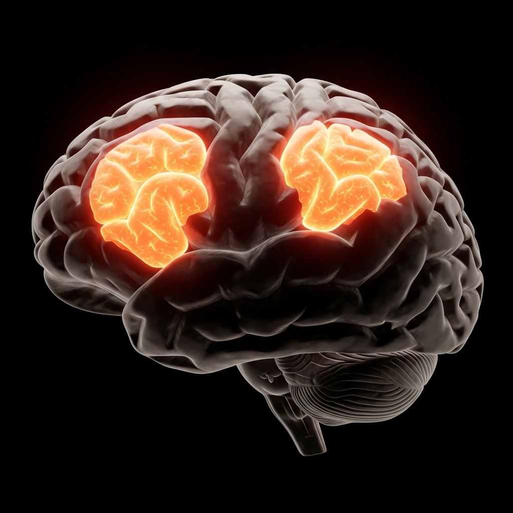 Perchè i social network creano dipendenza? questi strumenti attivano in modo patologico e disfunzionale il sistema della ricompensa. Nell'immagine si vedono alcune aree cerebrali più attive rispetto al tessuto cerebrale circostante